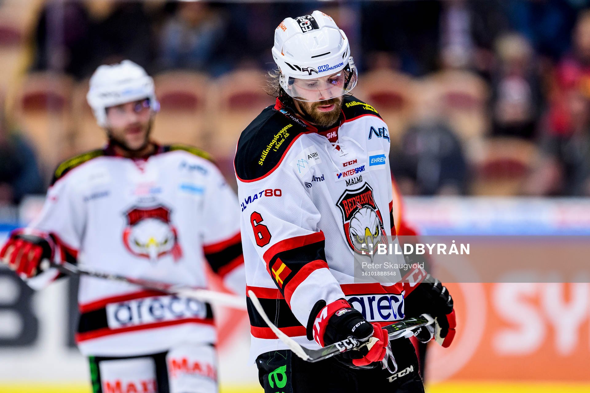 Malmö Redhawks Stefan Warg deppar