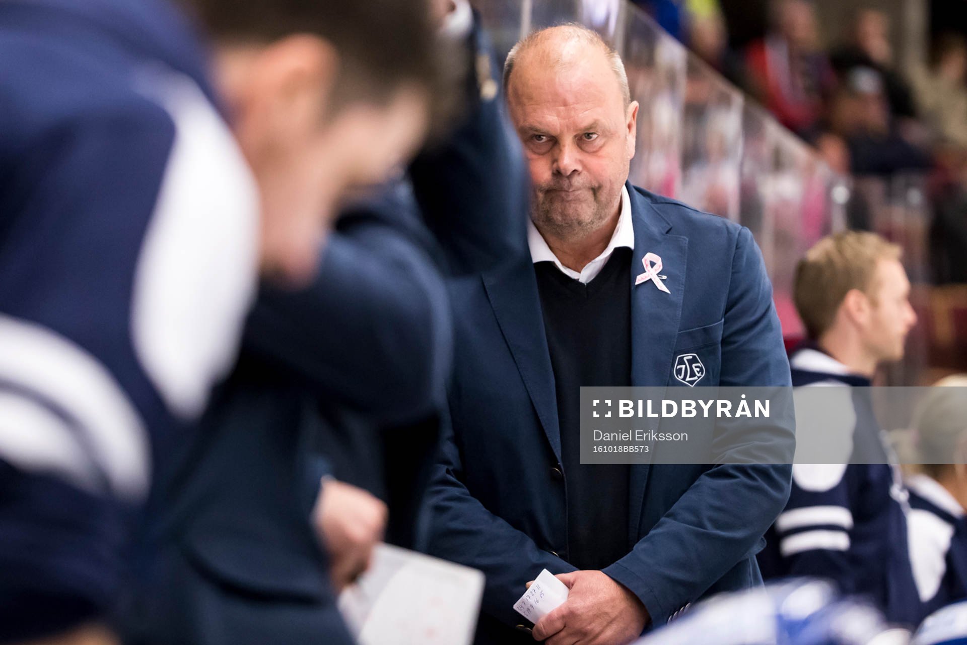 Leksands tränare Per-Erik Johnsson