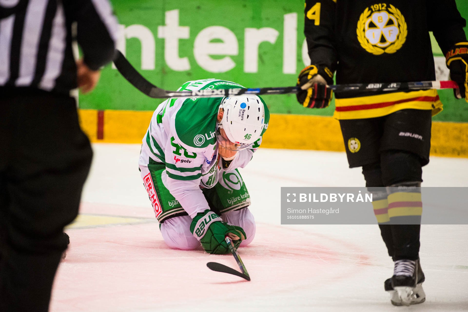 Rögles Kevin Marshall har ont
