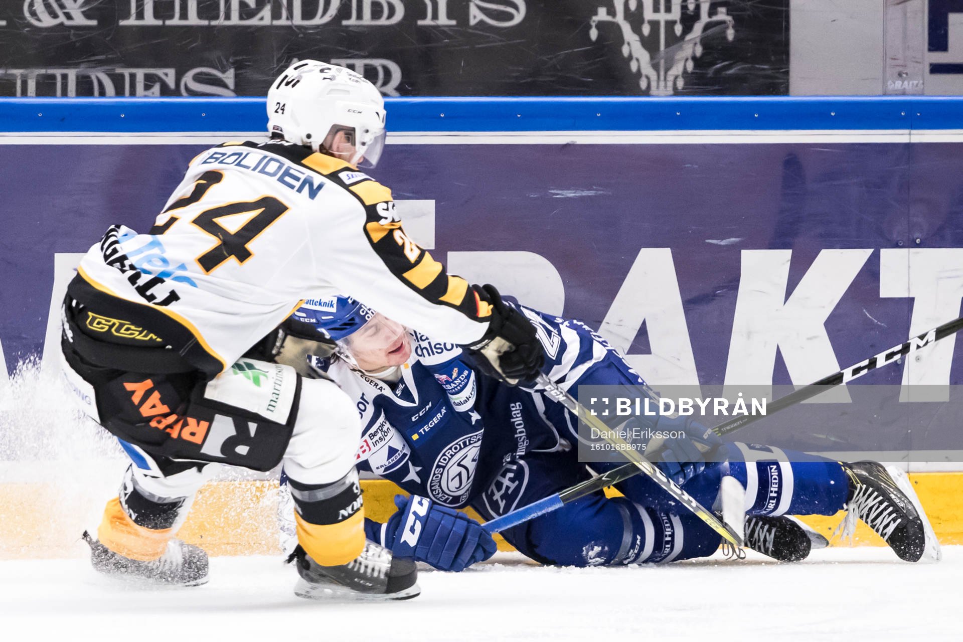 Leksands Johan Olofsson faller