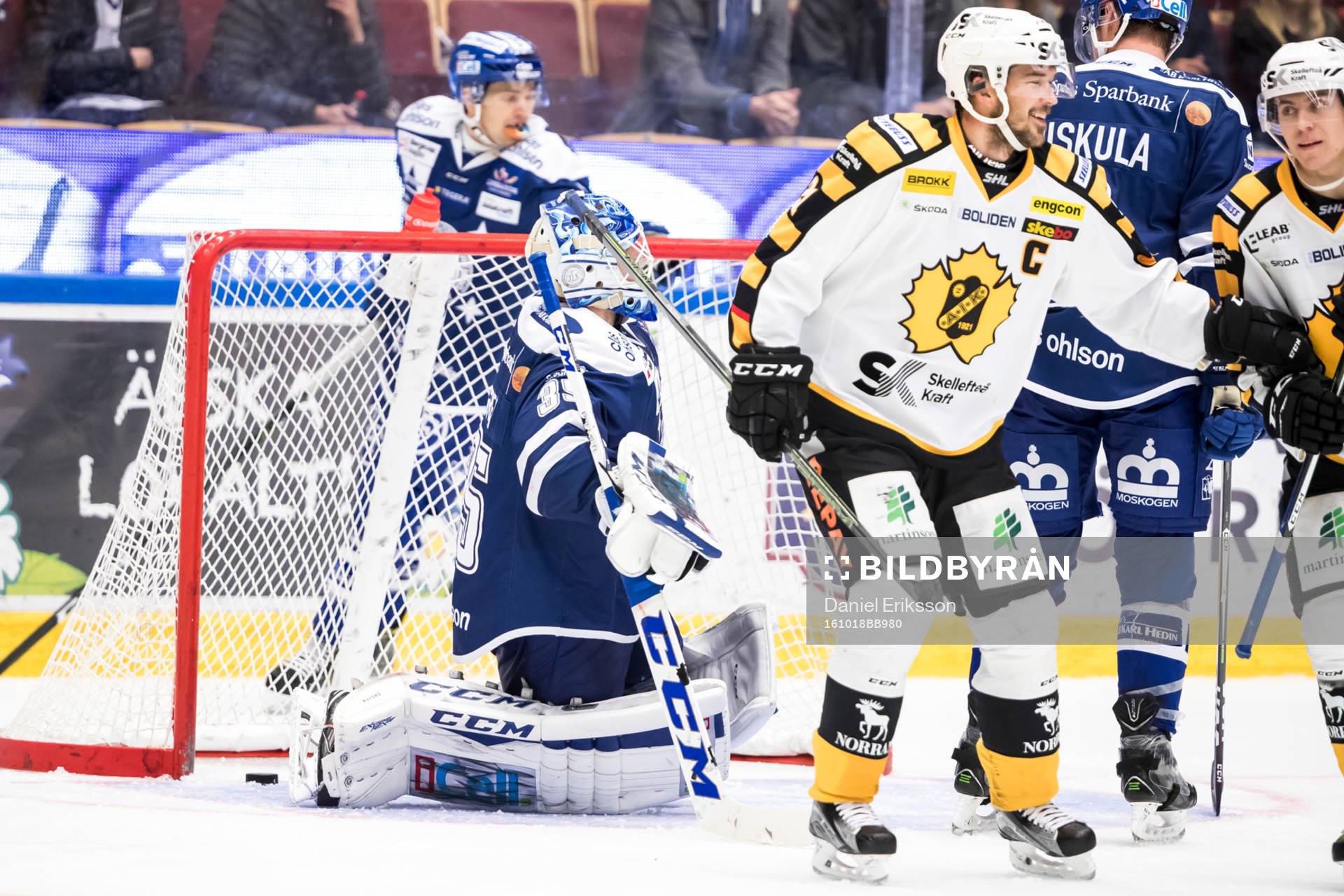 Skellefteås Jimmie Ericsson jublar