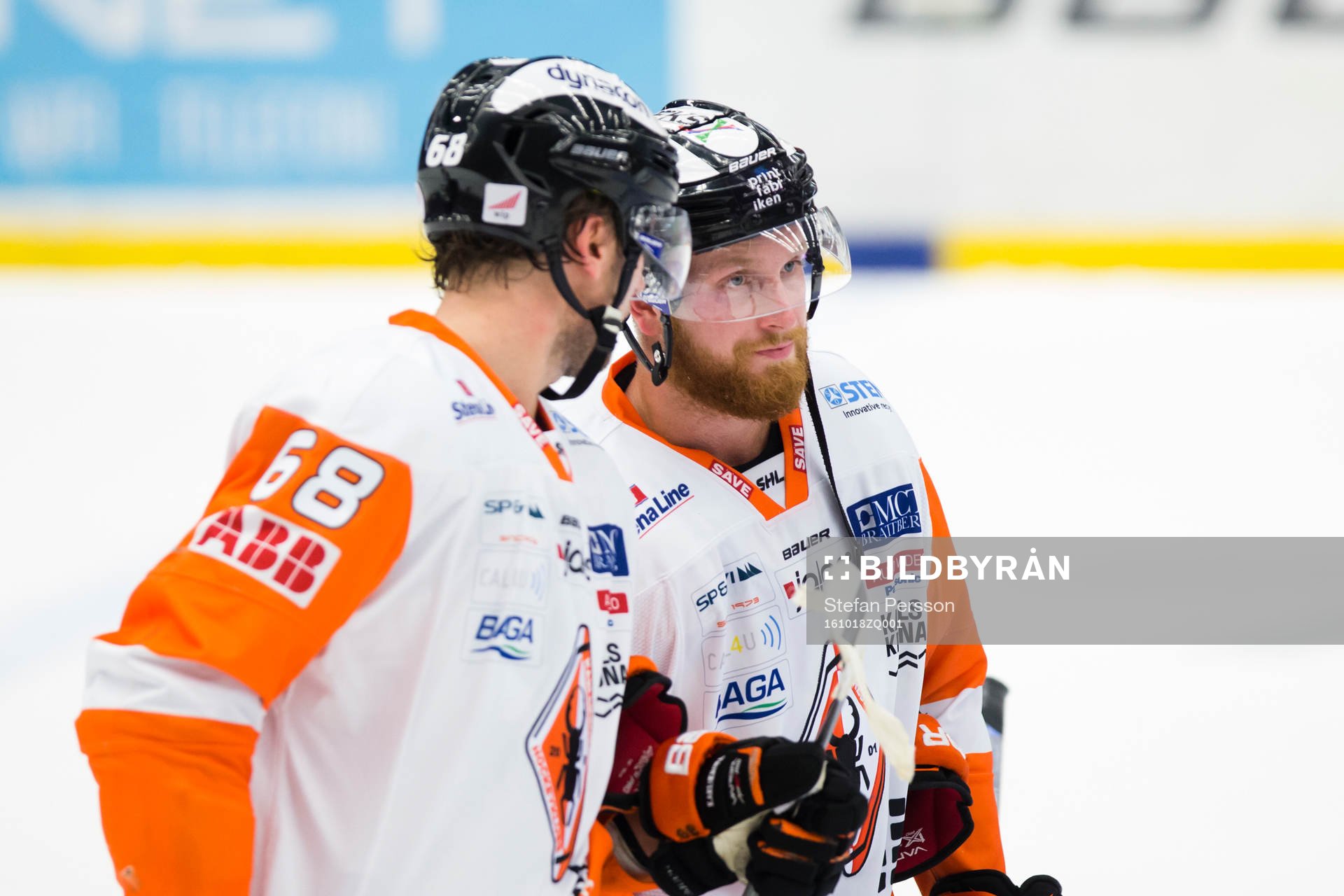 Karlskronas Daniel Gunnarsson och Joachim Rohdin