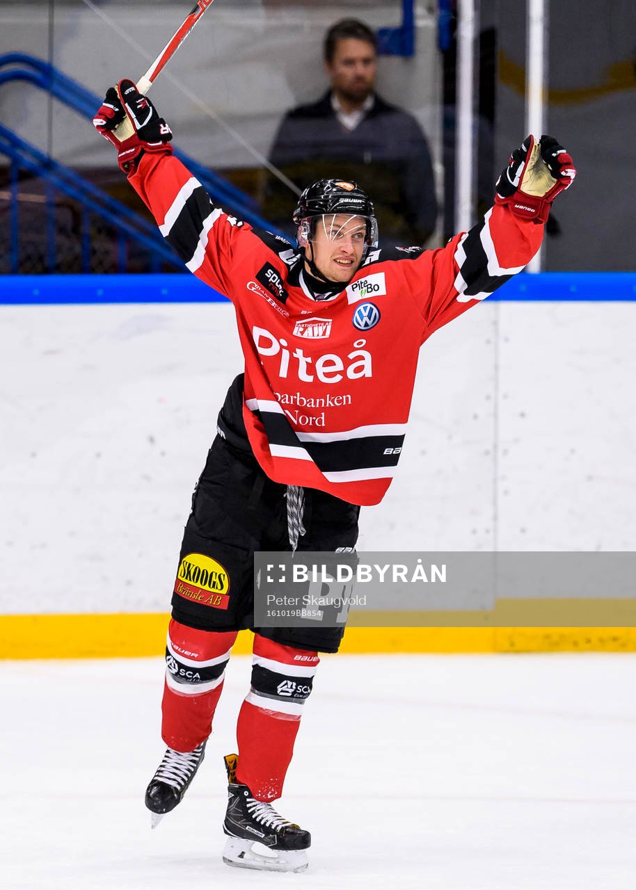Piteås David Pettersson jublar