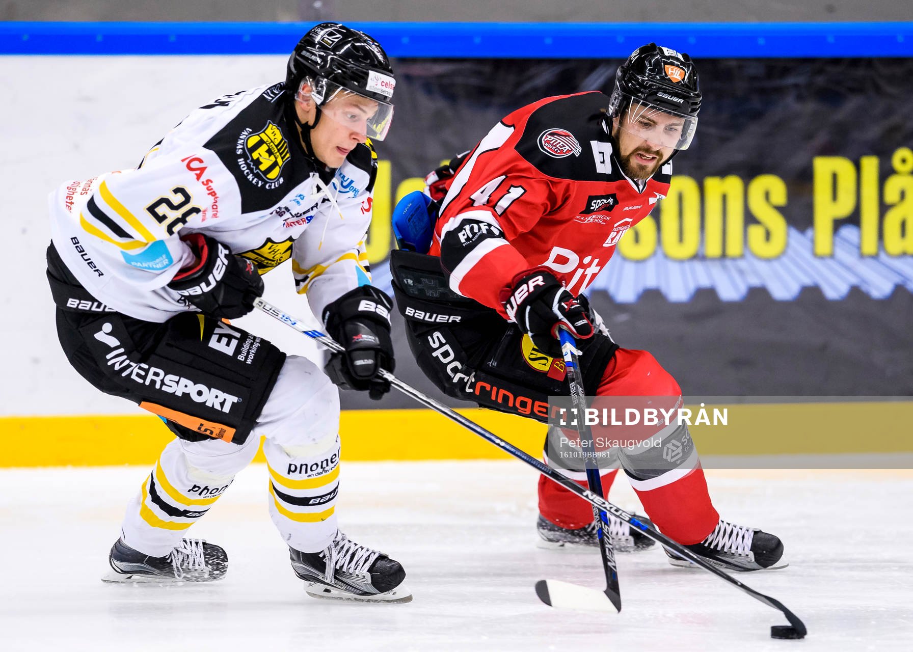 Vännäs Fredrik Eriksson och Piteås Johannes Tornberg