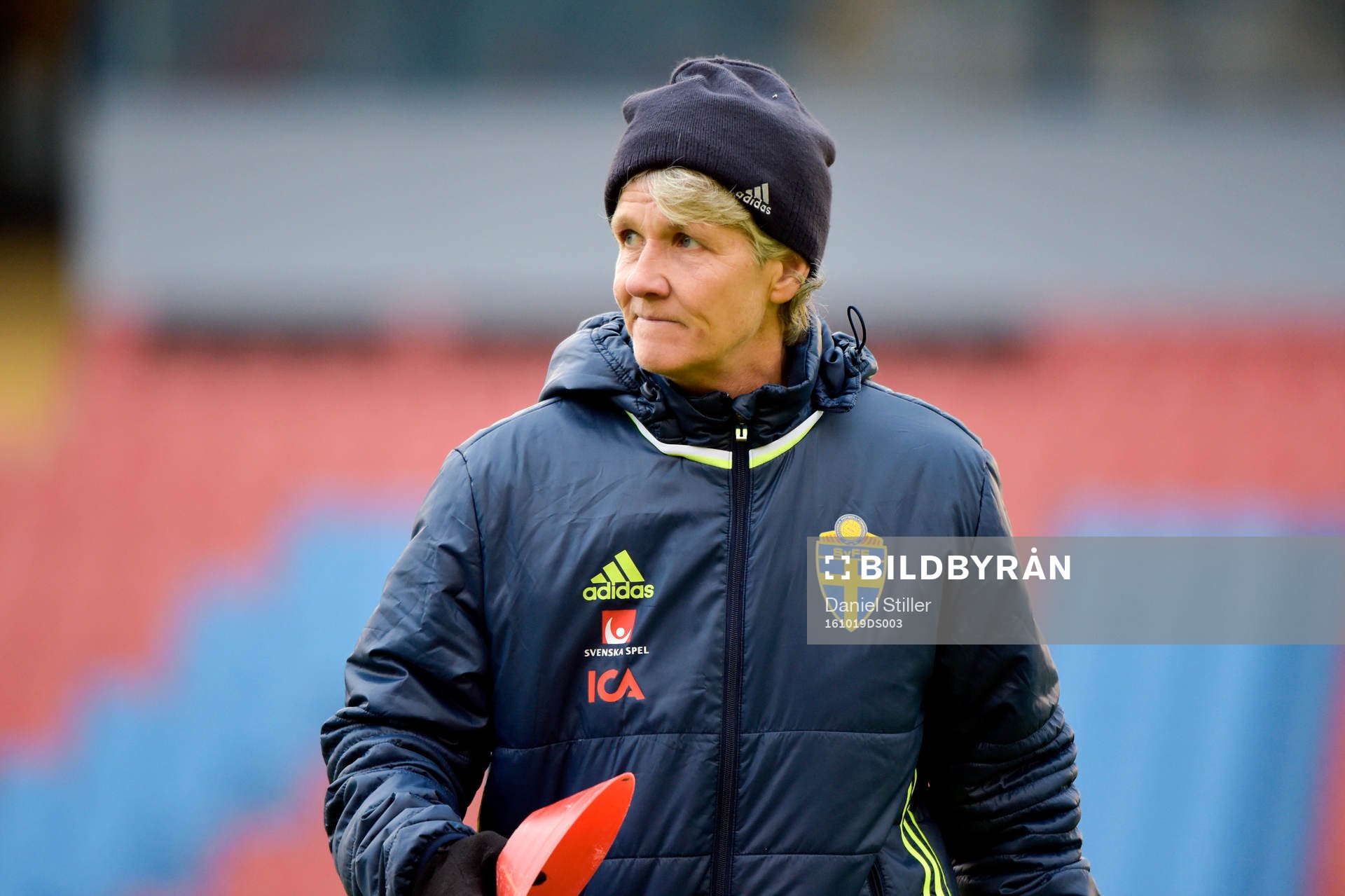 Sveriges förbundskapten Pia Sundhage