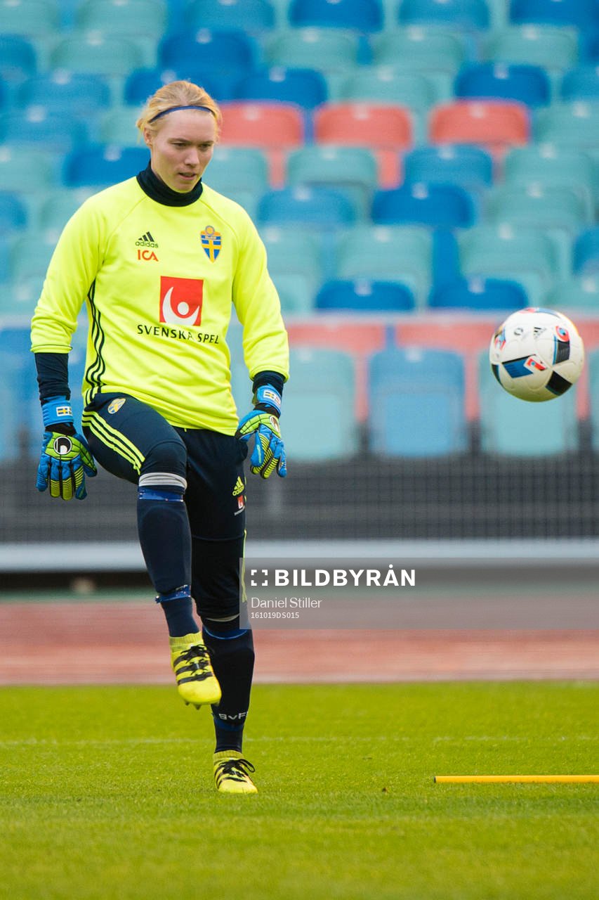 Sveriges målvakt Hedvig Lindahl