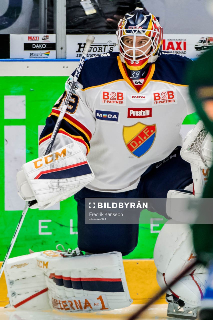 Djurgårdens målvakt Adam Reideborn