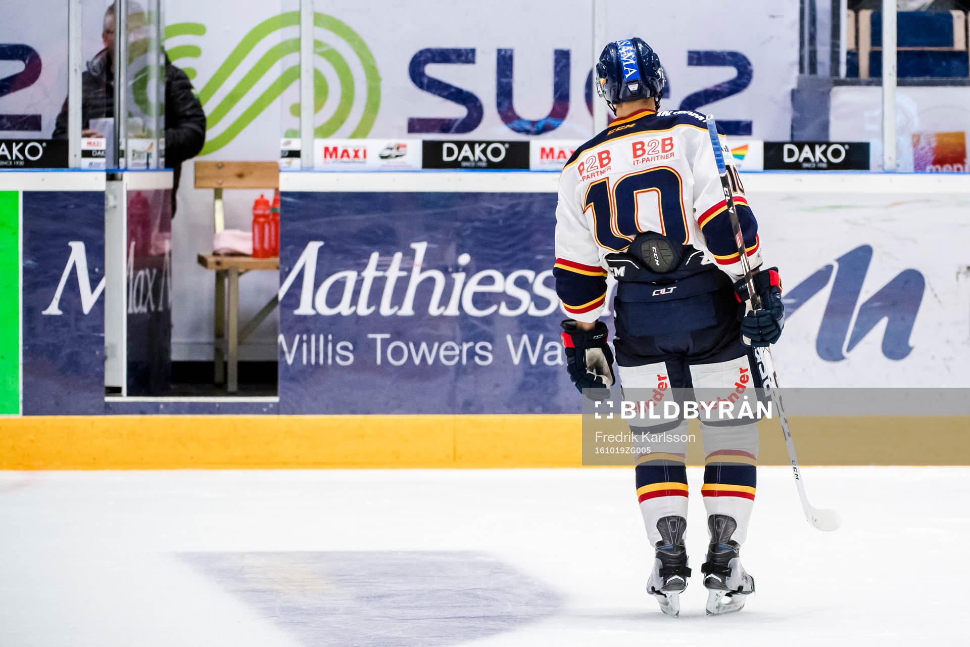 Djurgårdens Jeff Tambellini blir utvisad