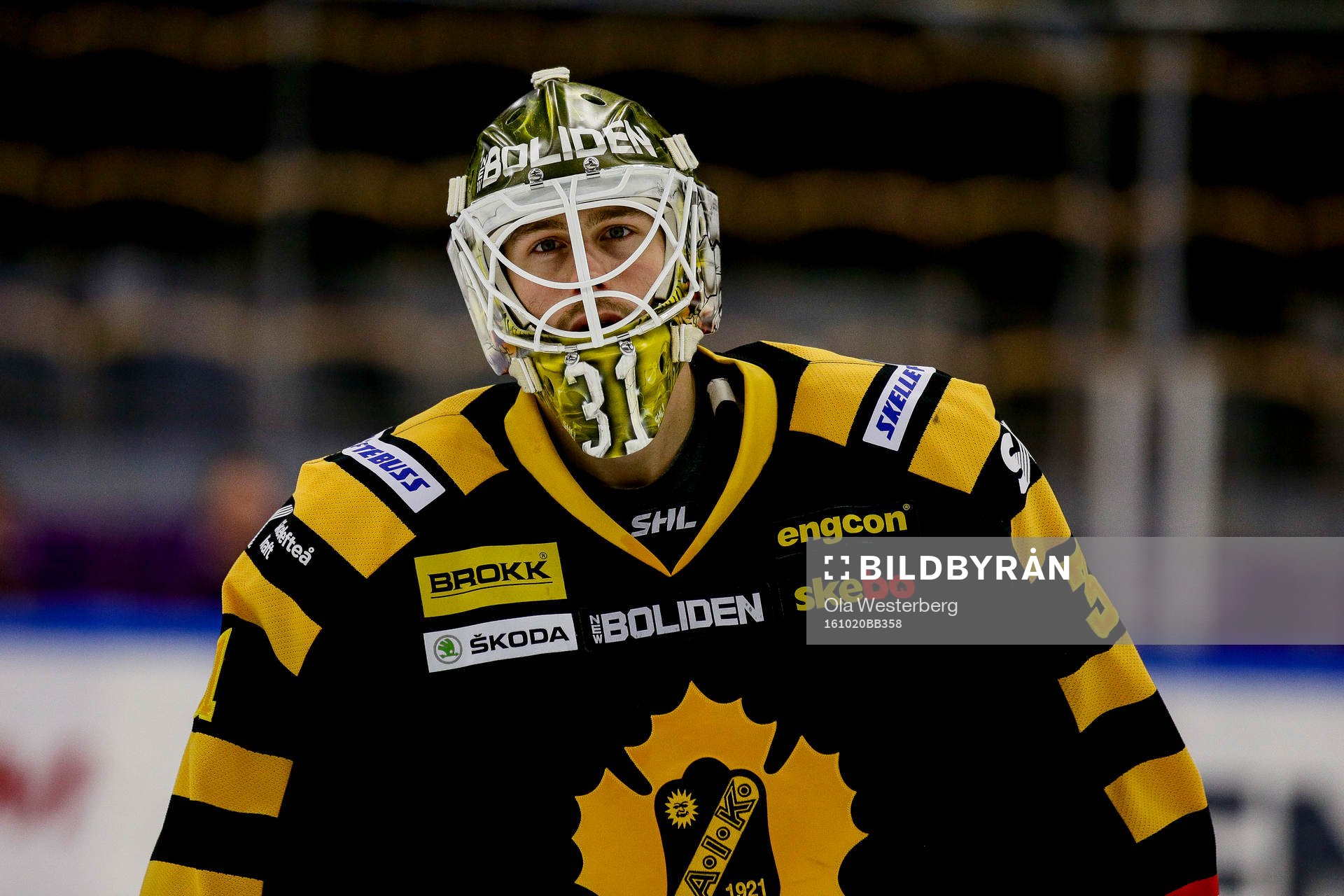 Skellefteås målvakt Joni Ortio