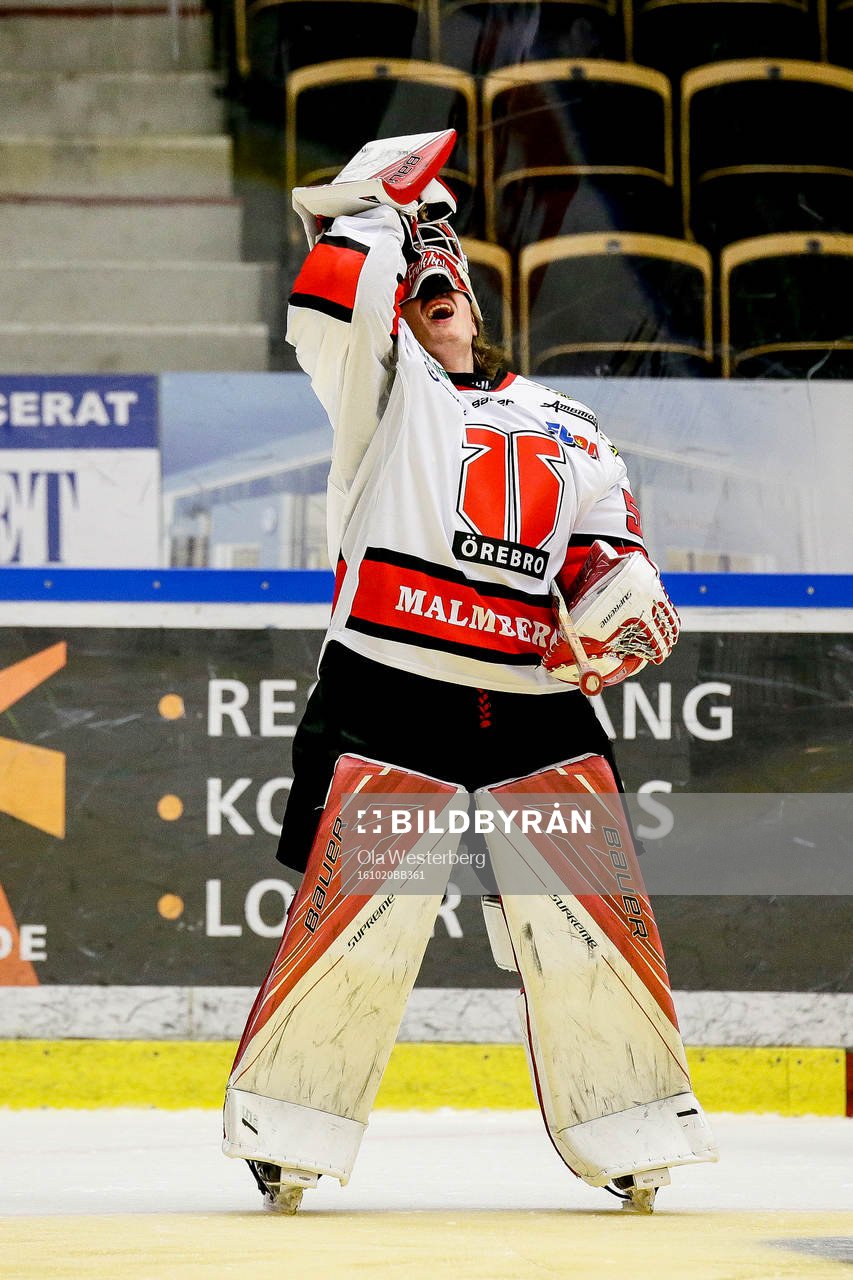 Örebros målvakt Jonathan Frykholm