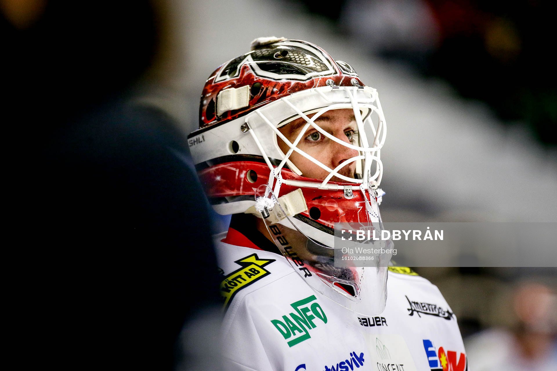 Örebros målvakt Axel Brage