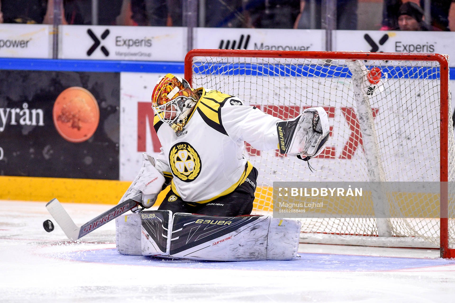 Brynäs målvakt Felix Sandström