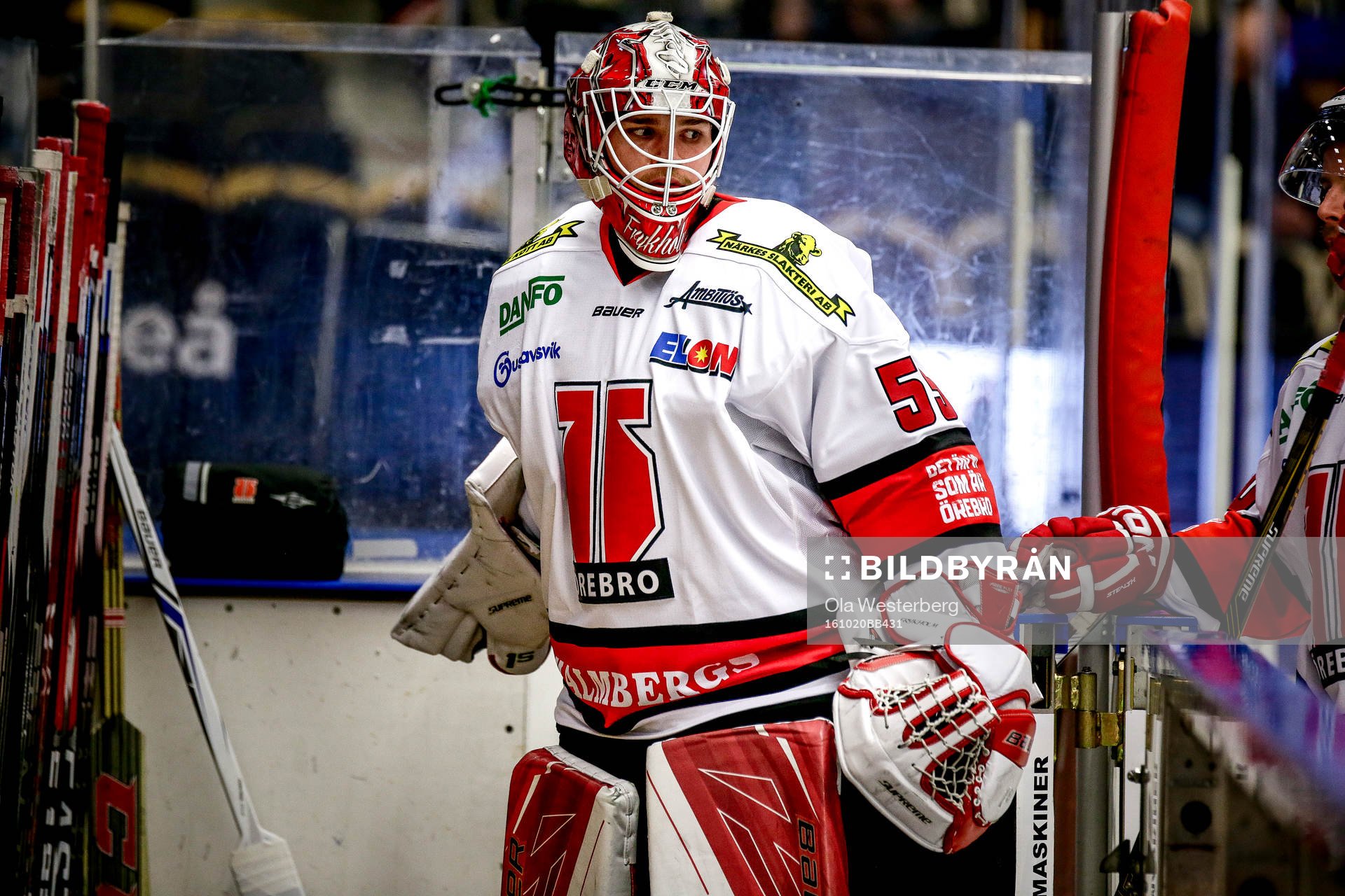 Örebros målvakt Jonathan Frykholm