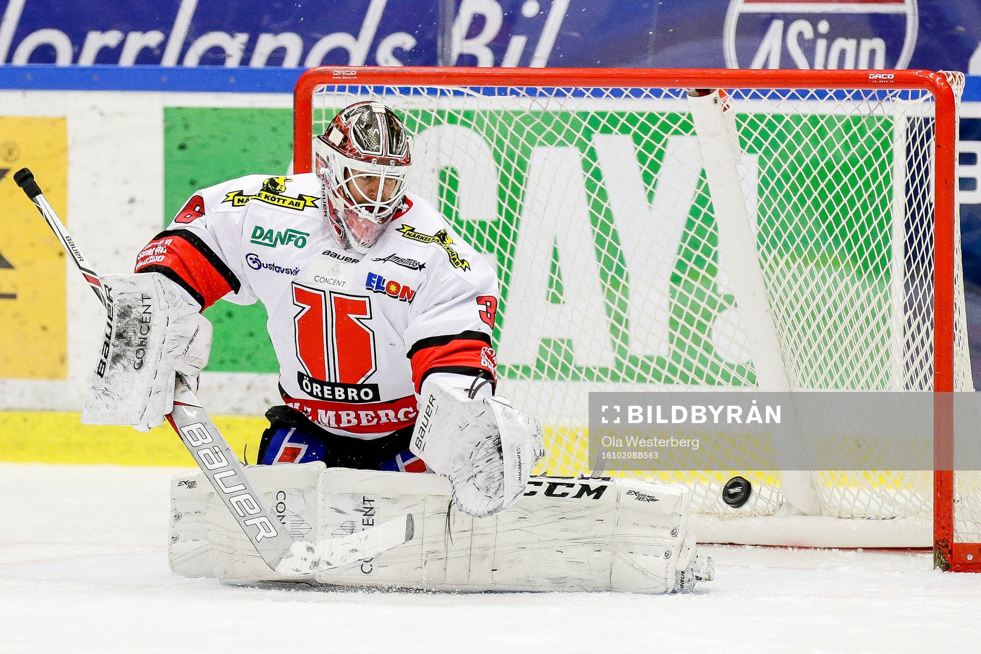 Örebros målvakt Axel Brage