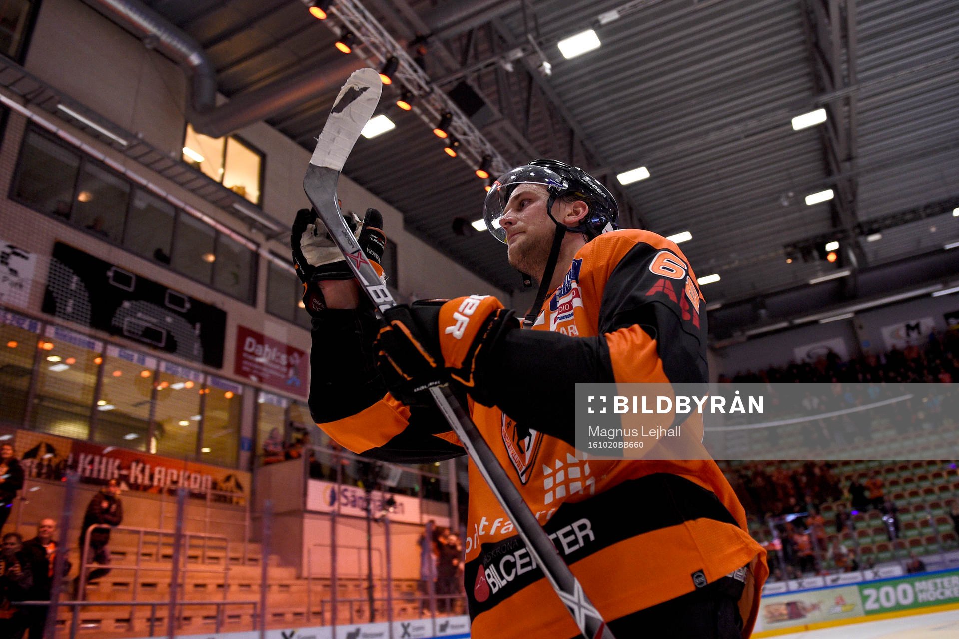 Karlskronas Daniel Gunnarsson jublar