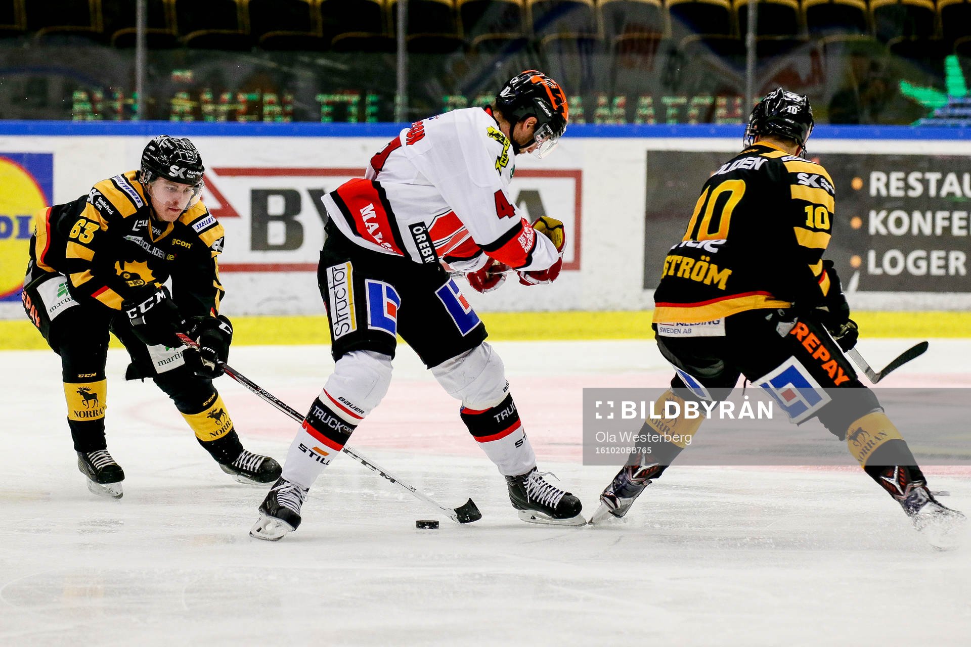 Skellefteås Sebastian Ahooch Joakim Lindström