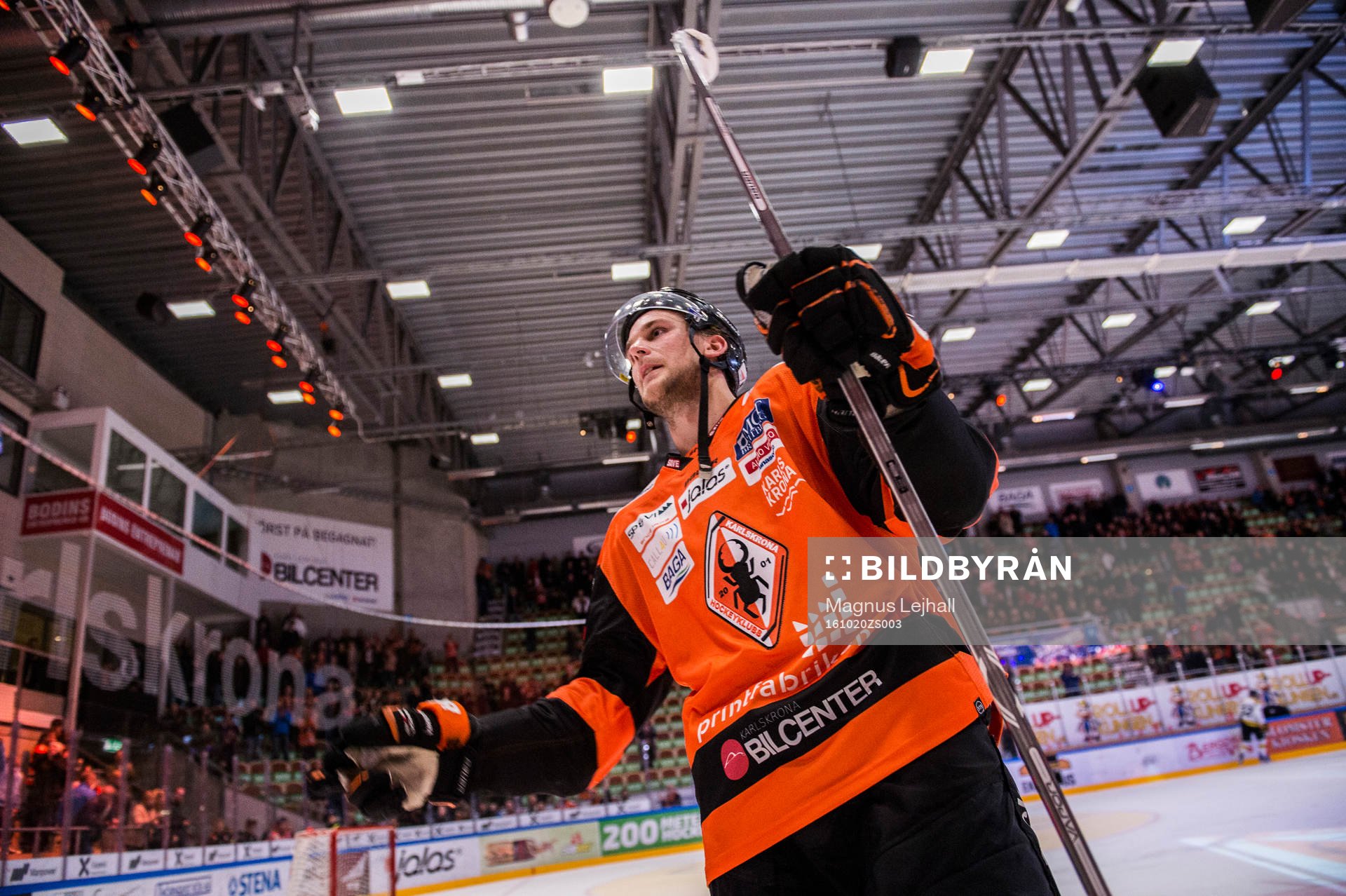 Karlskronas Daniel Gunnarsson jublar