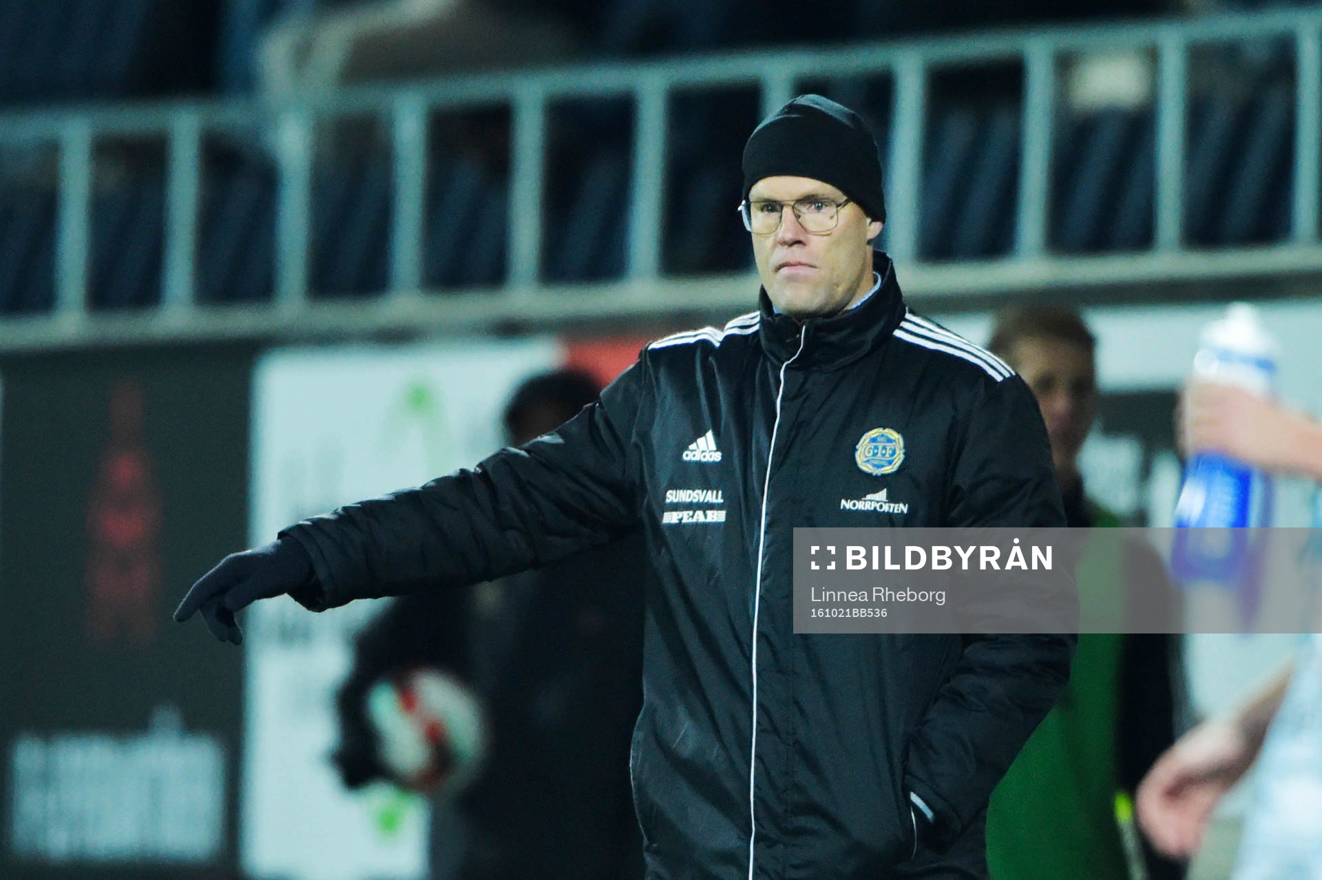 Sundsvalls tränare Joel Cedergren