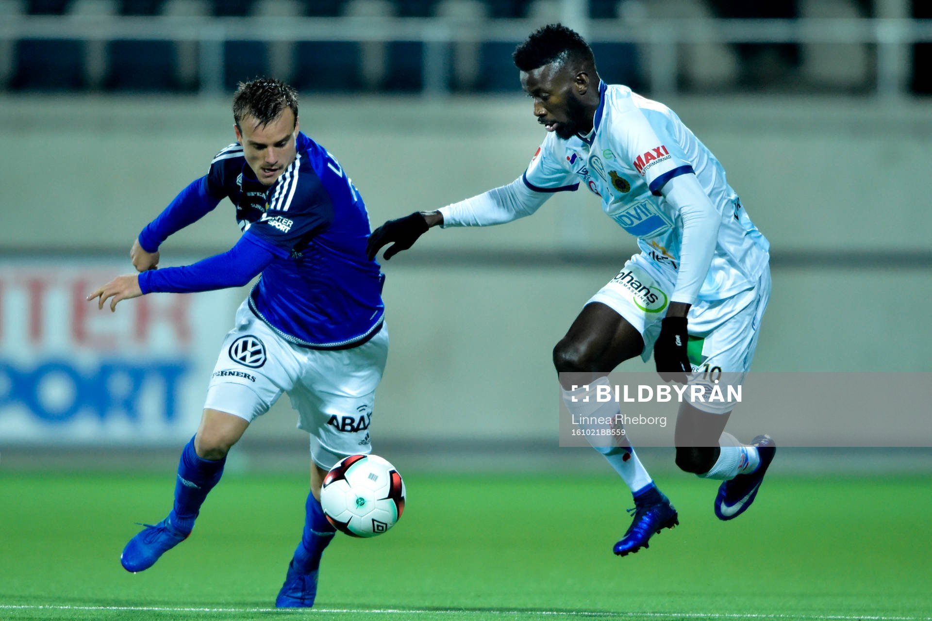 Gefles Dioh Williams och Sundsvalls Eric Larsson