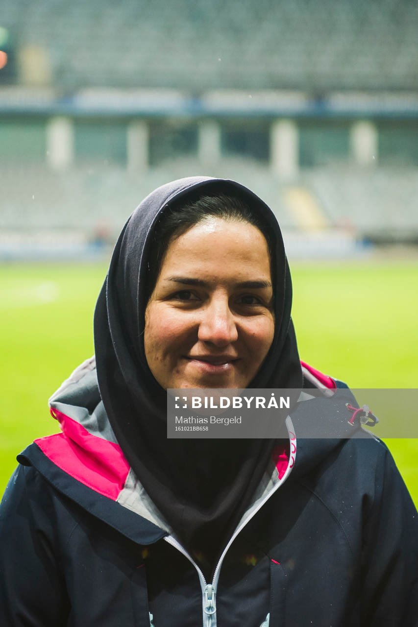 Irans förbundskapten Maryam Jafari Barvati