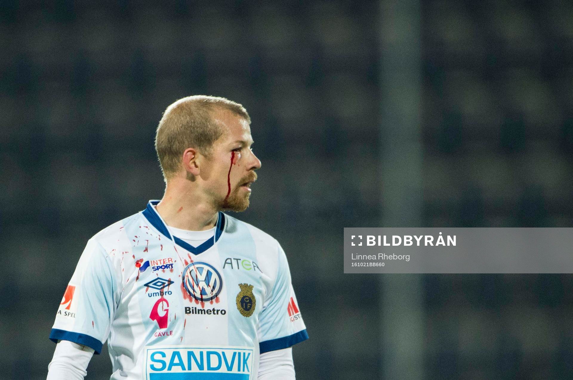 Gefles Jonas Lantto blöder