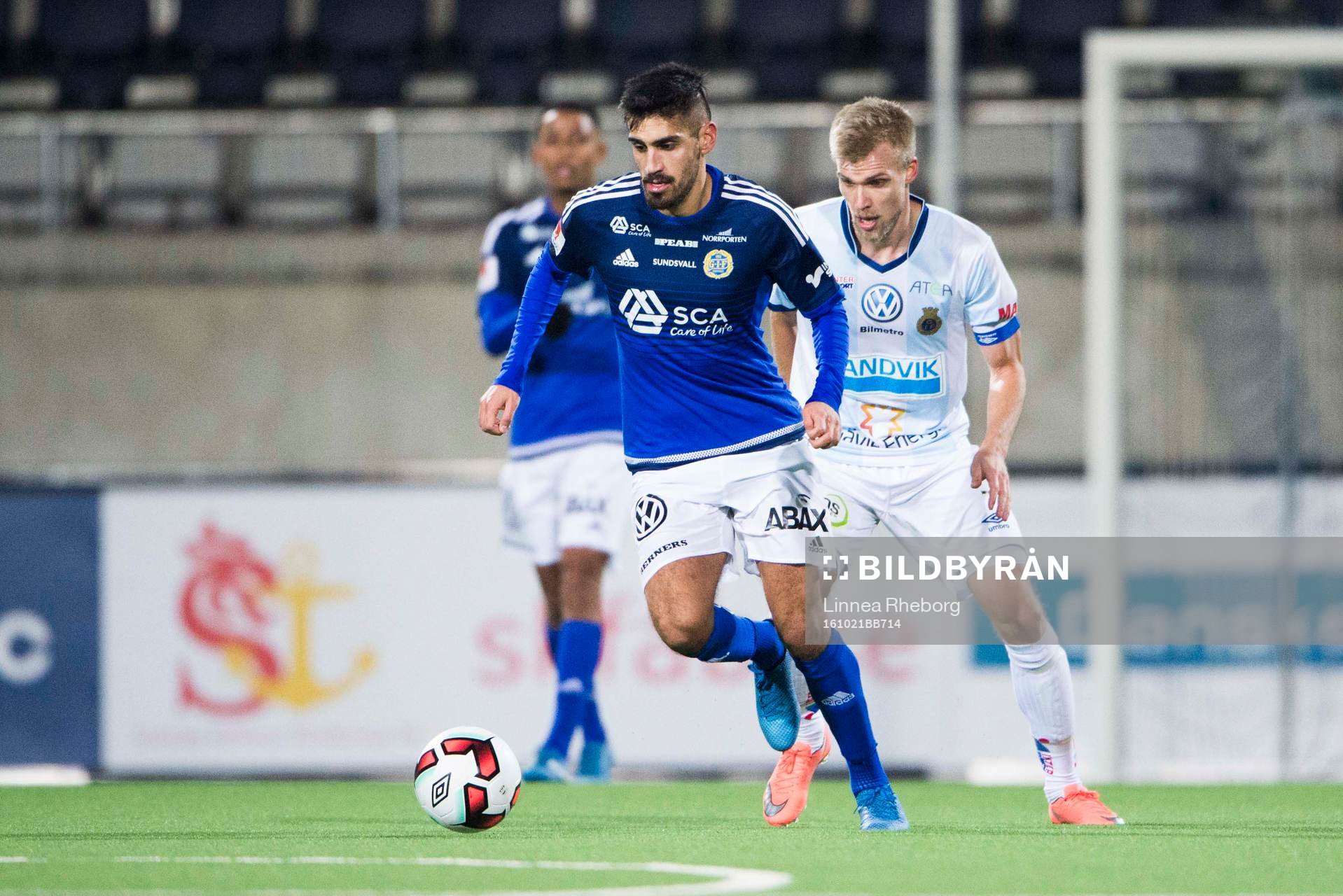 Sundsvalls Stefan Silva och Gefles Robin Nilsson