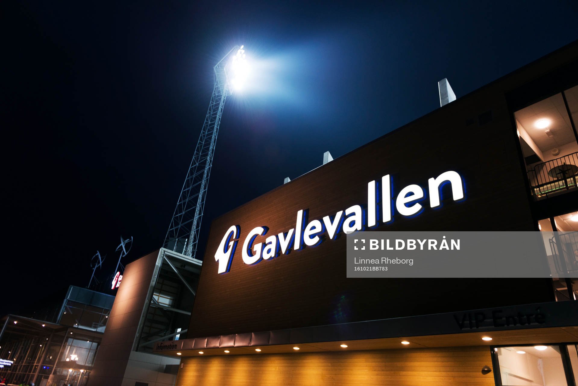 Exteriör av Gavlevallen