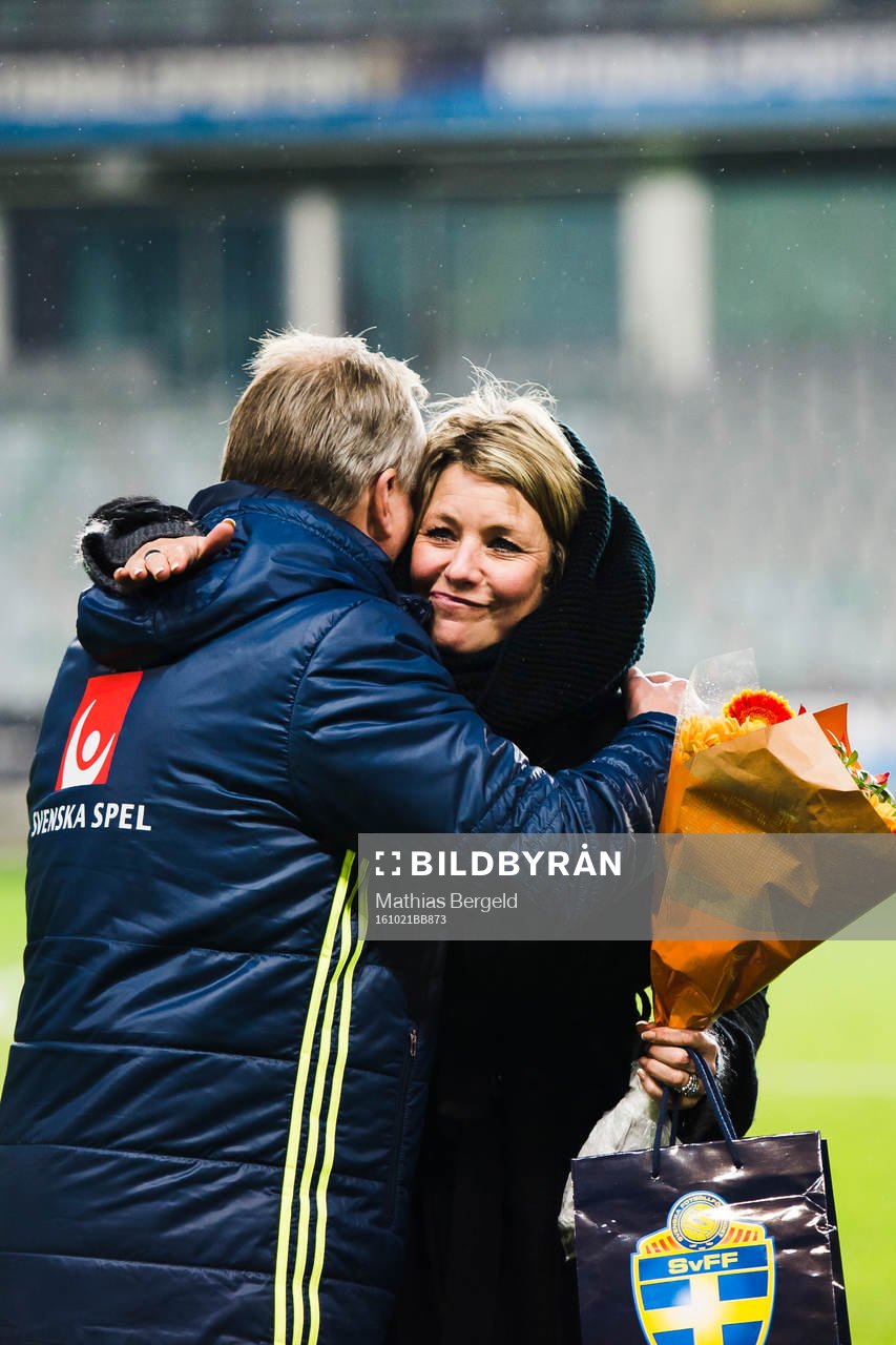 Svenska fotbollsförbundets ordförande Karl-Erik Nilsson