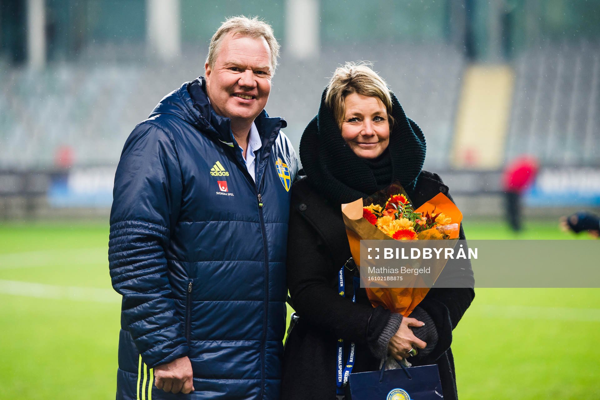 Svenska fotbollsförbundets ordförande Karl-Erik Nilsson