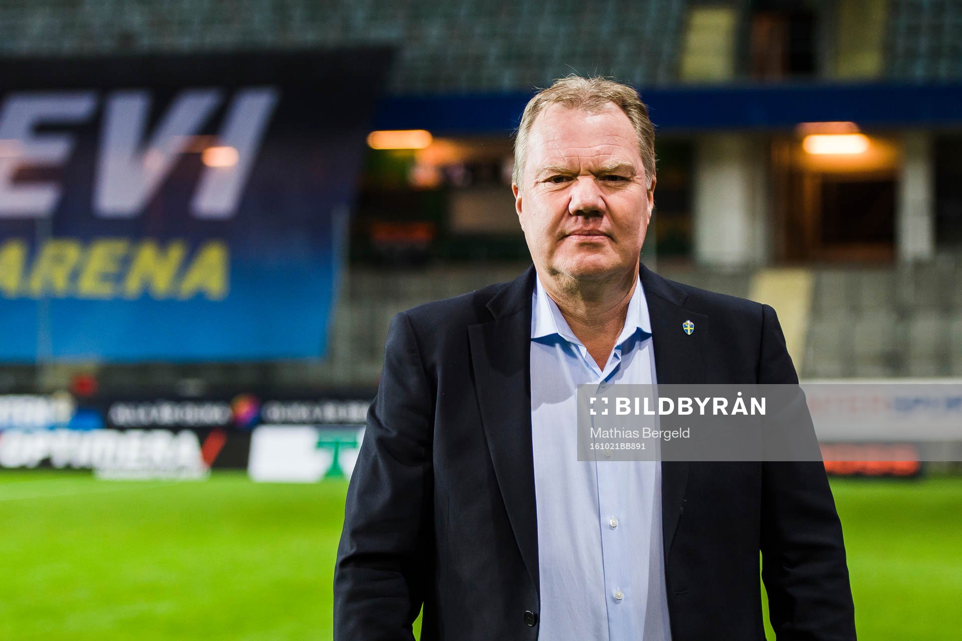 Svenska Fotbollsförbundets ordförande Karl-Erik Nilsson