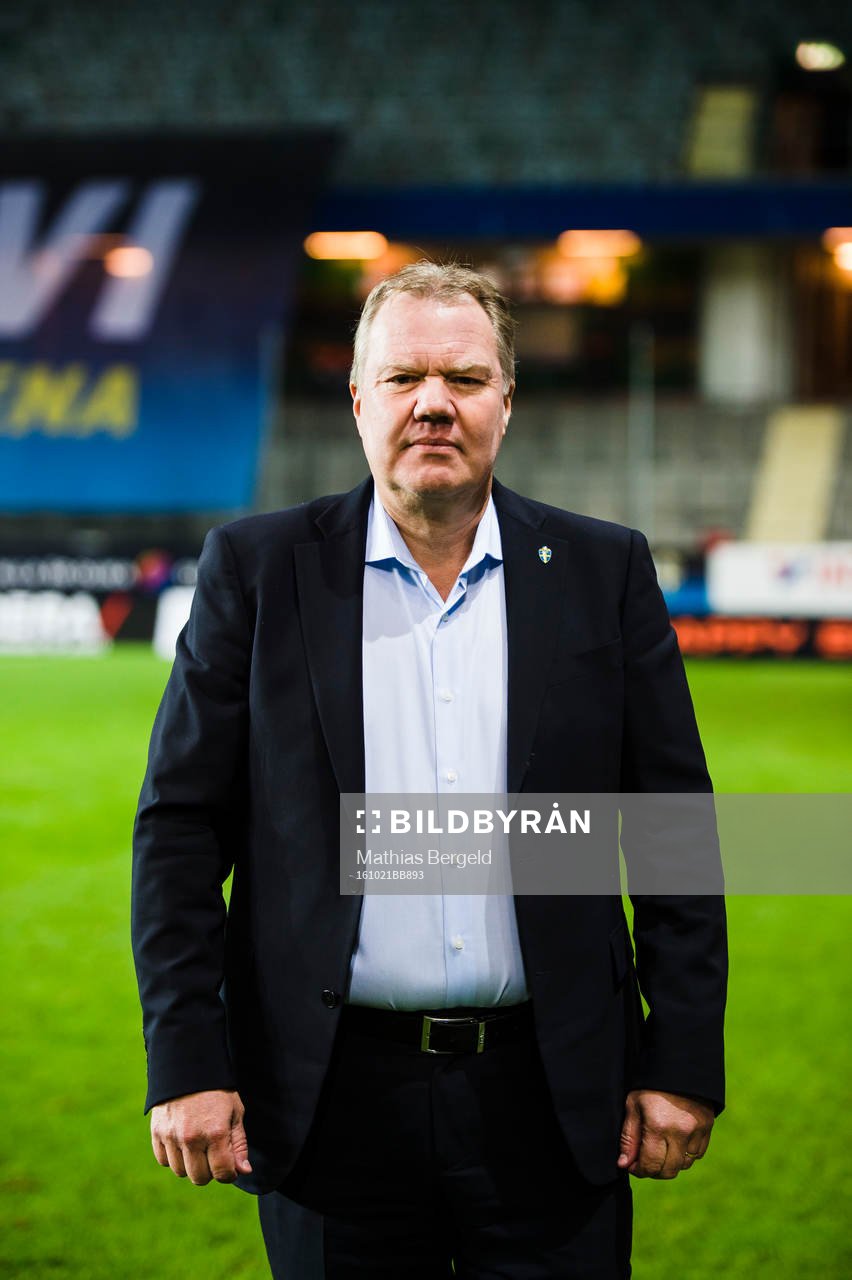 Svenska Fotbollsförbundets ordförande Karl-Erik Nilsson