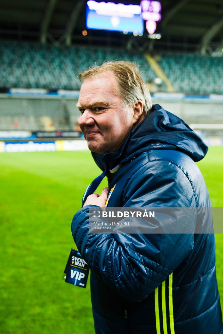 Svenska Fotbollsförbundets ordförande Karl-Erik Nilsson