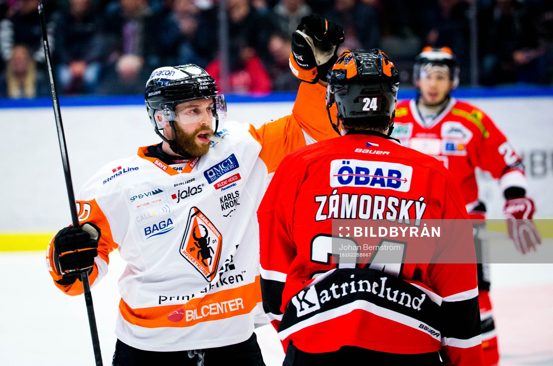 Karlskronas Mattias Guter gör 0-3 och jublar