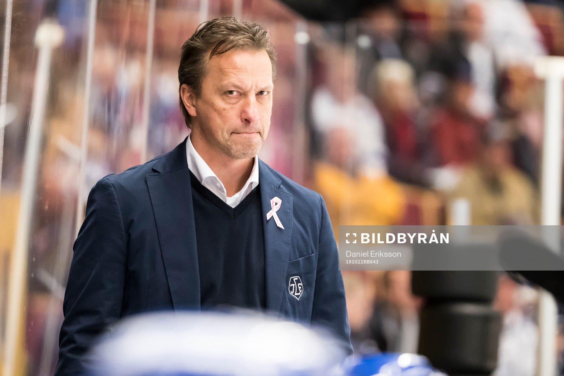 Leksands assisterande tränare Örjan Lindmark i