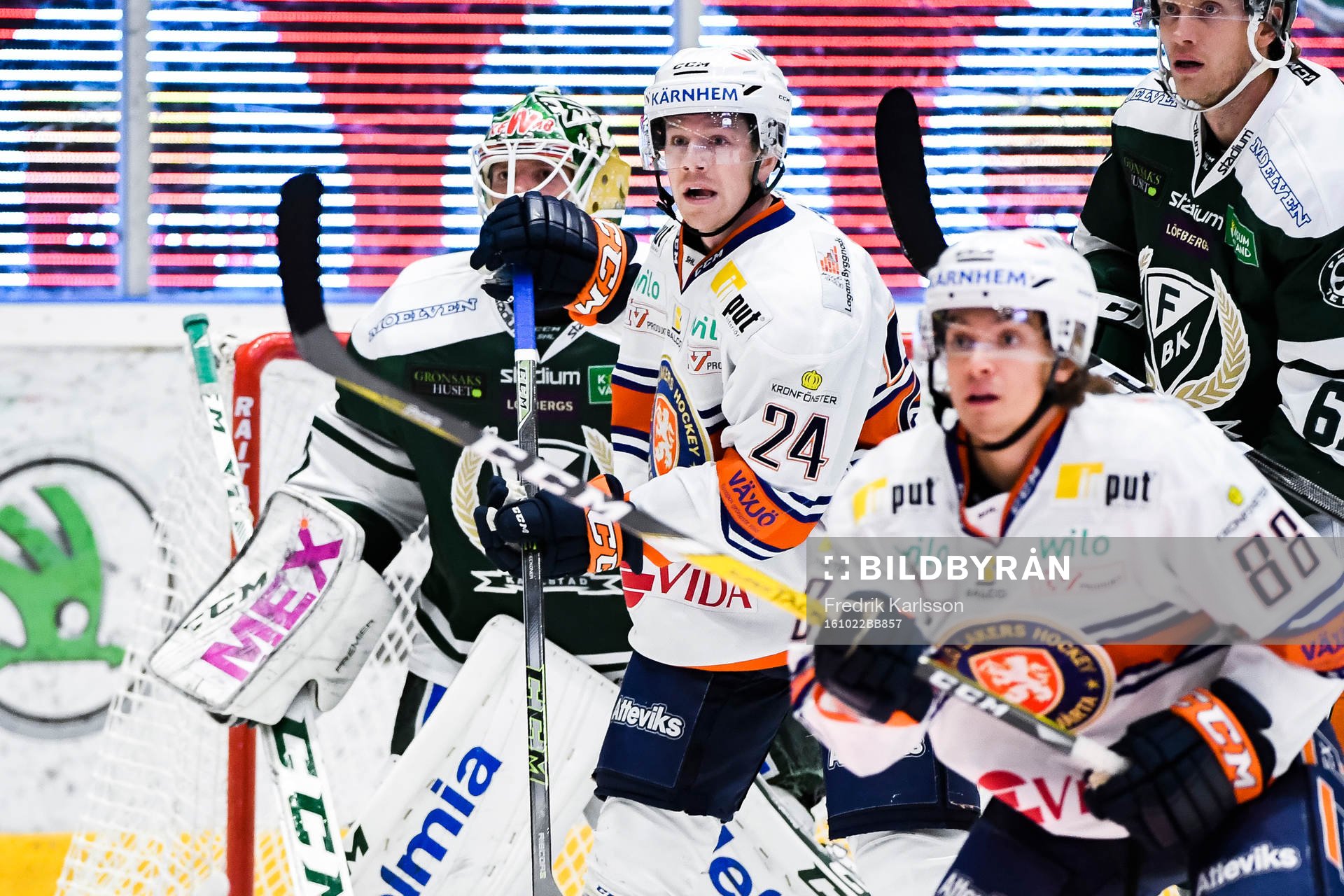 Växjös Joakim Hillding och Adam Brodecki