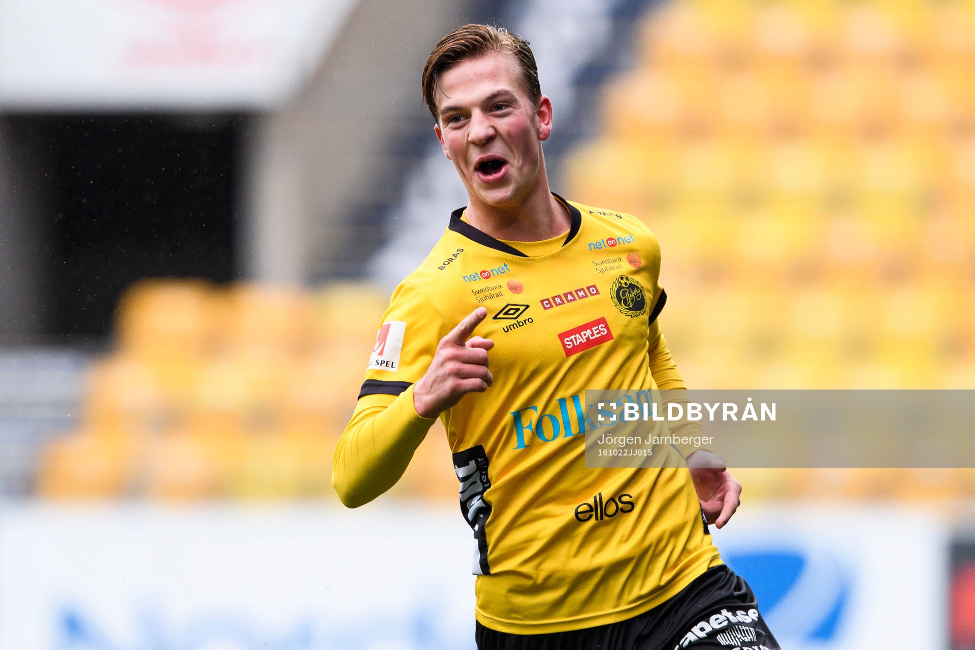 Elfsborgs Simon Olsson jublar