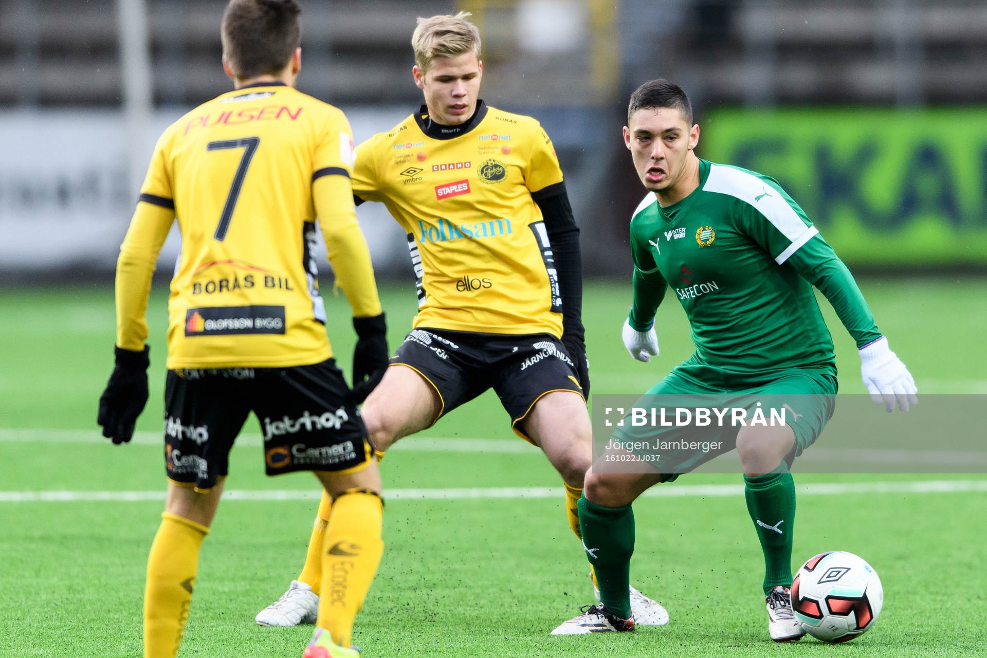Hammarbys Yassin Housni och Elfsborgs Anton Thorsson