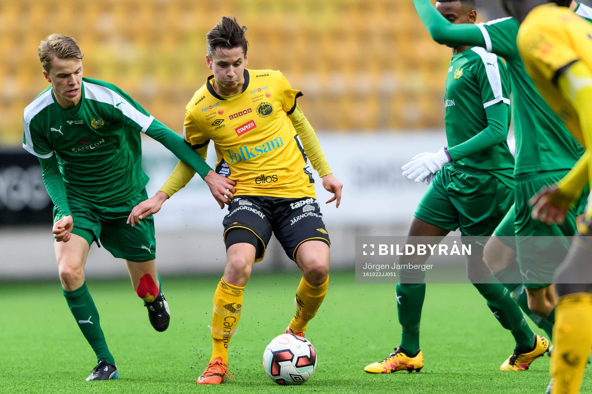 Elfsborgs Mervan Trncic och Hammarbys David Alm