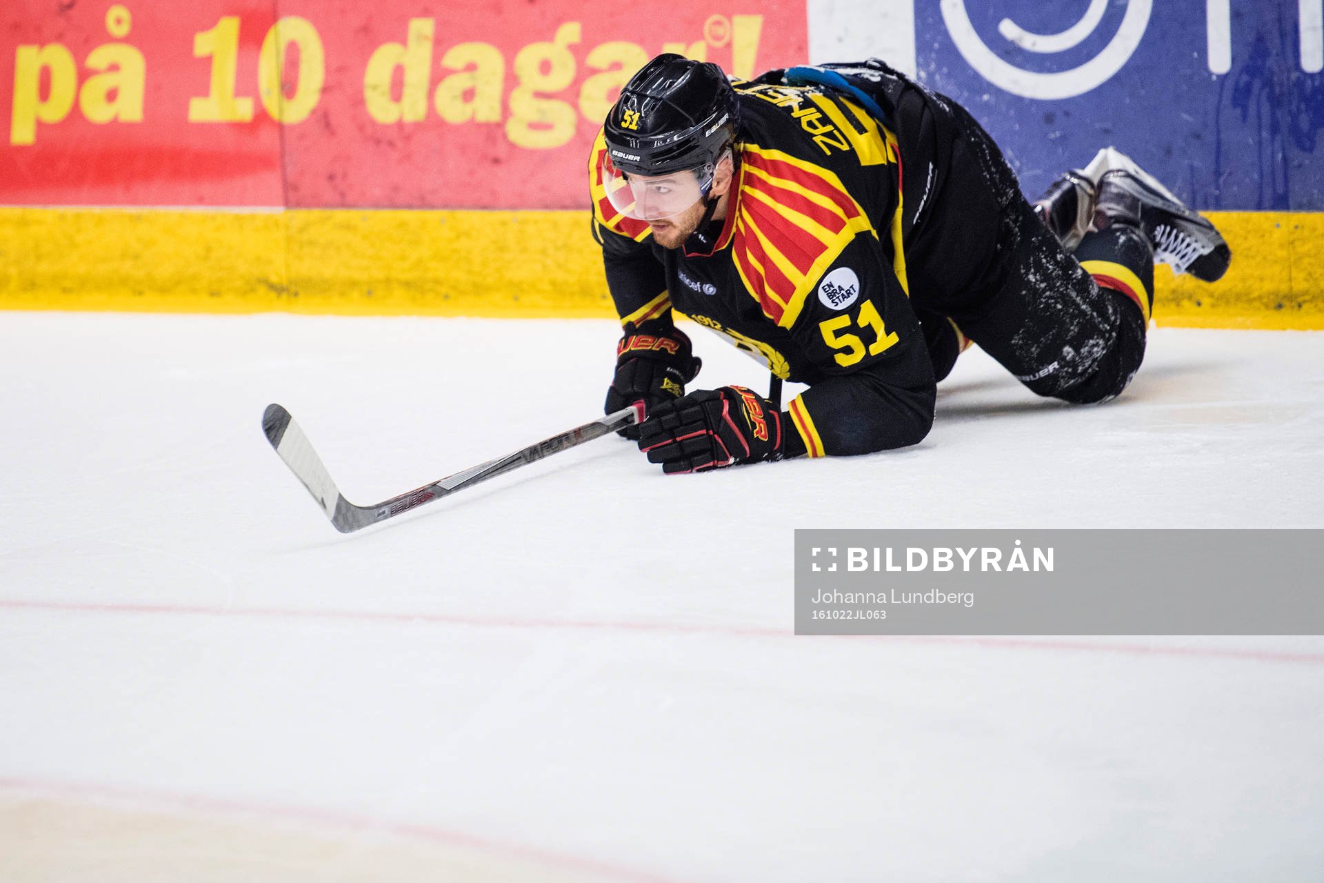 Brynäs Marc Zanetti faller