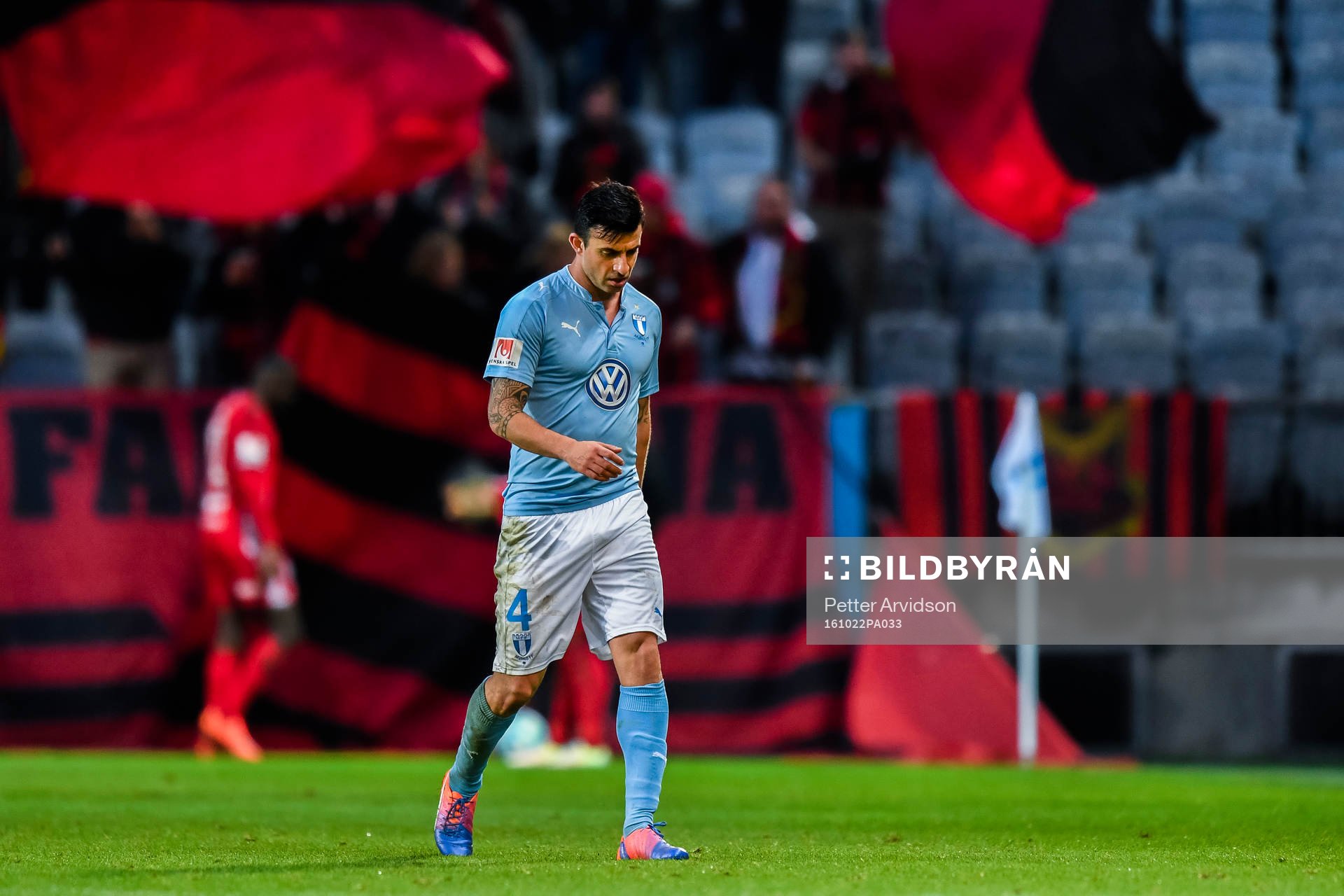 Malmö FFs Behrang Safari deppar