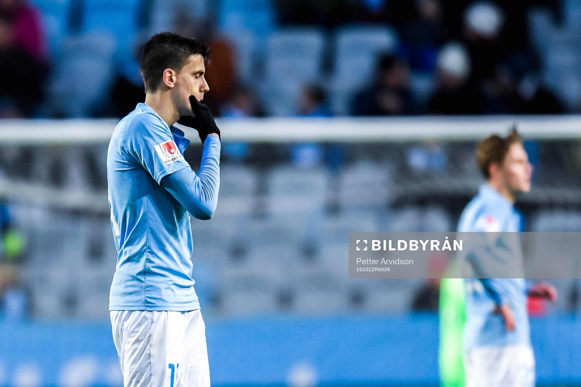Malmö FFs Alexander Jeremejeff  deppar