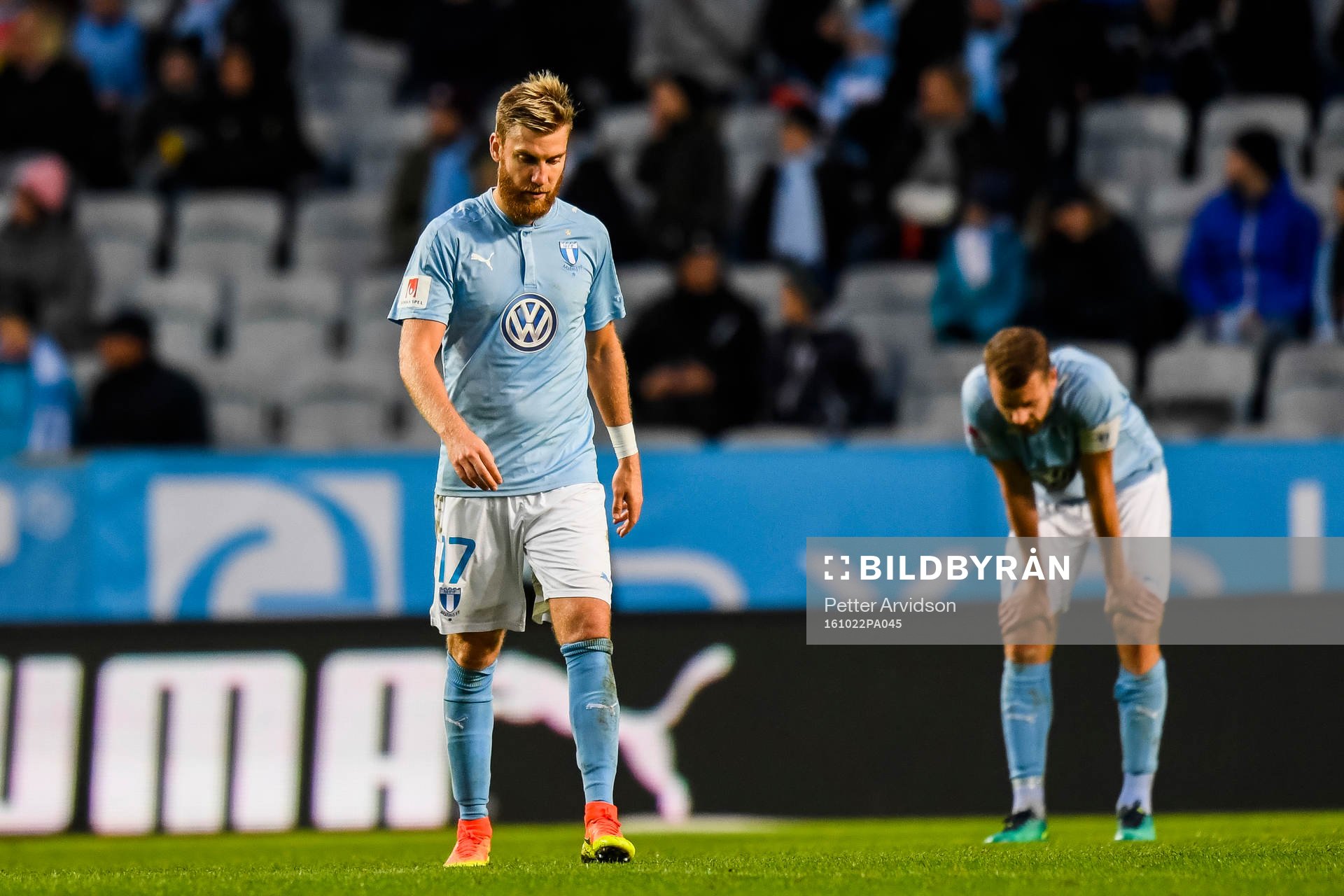 Malmö FFs Rasmus Bengtsson deppar