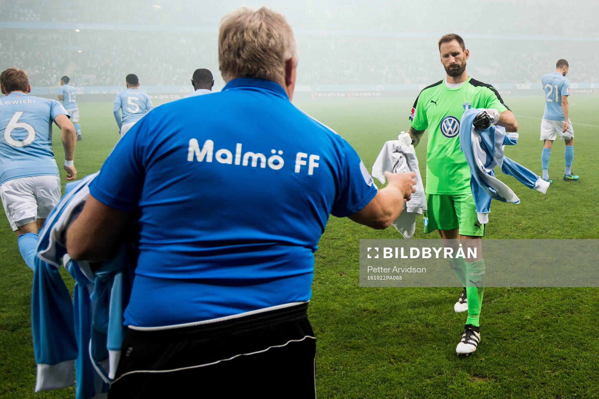Malmö FFs målvakt Johan Wiland