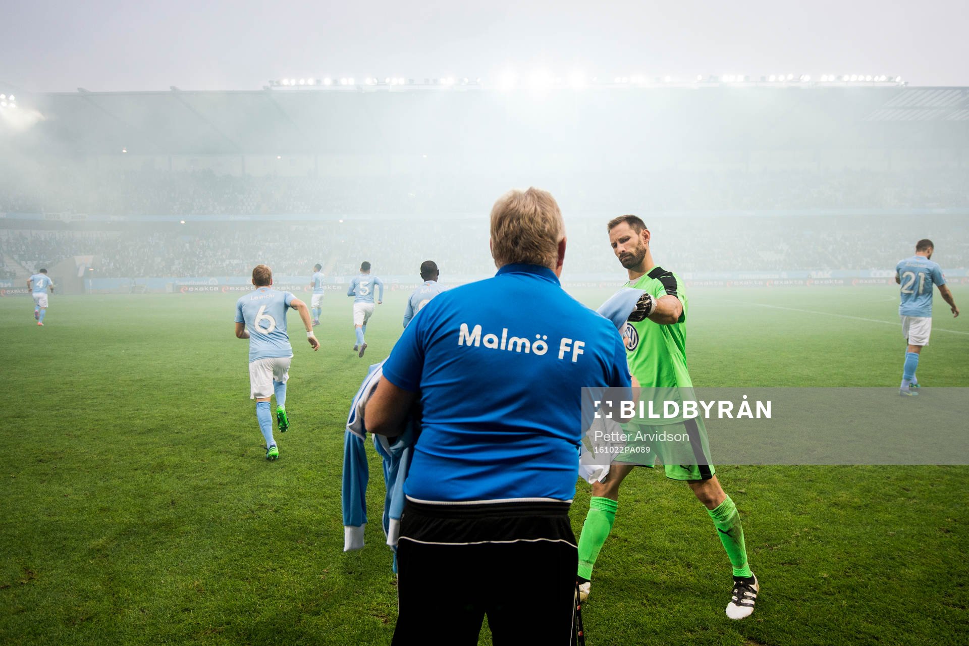 Malmö FFs målvakt Johan Wiland