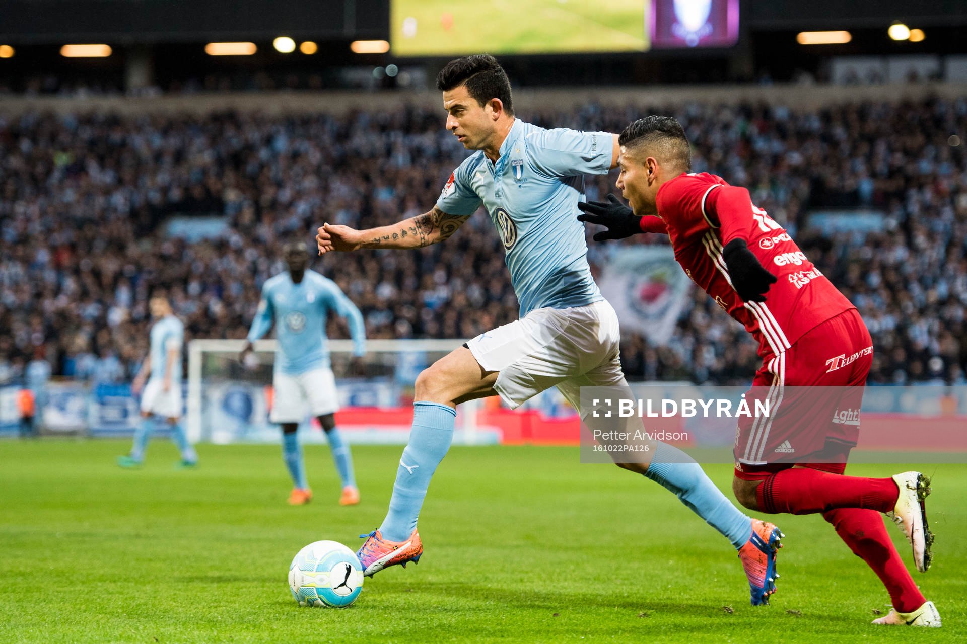 Malmö FFs Behrang Safari och Östersunds Hosam Aiesh