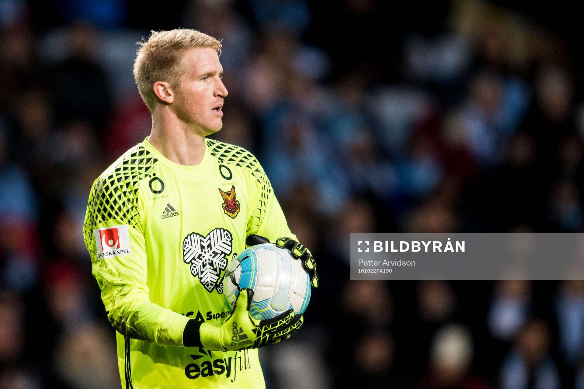 Östersunds målvakt Hampus Nilsson