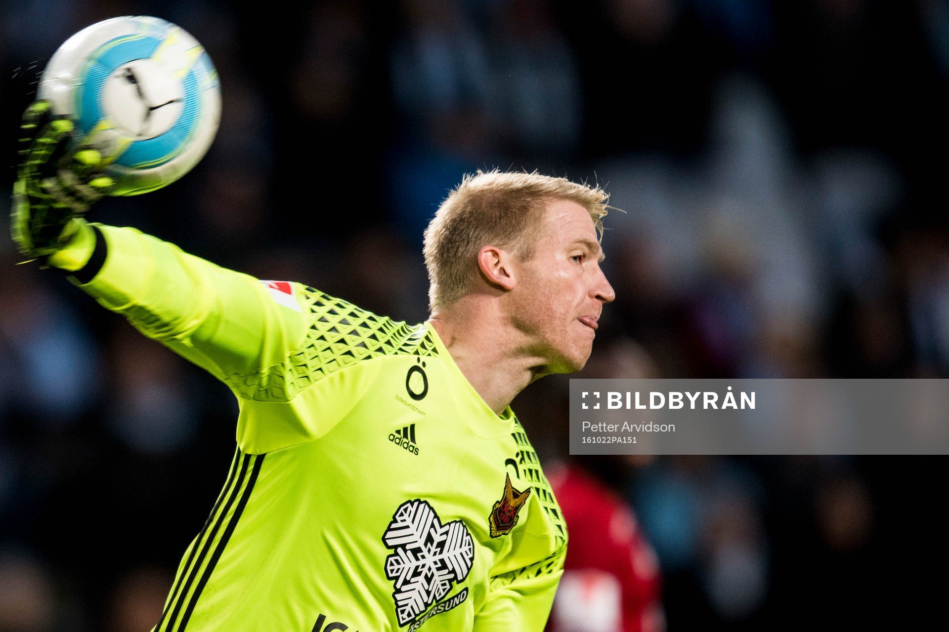 Östersunds målvakt Hampus Nilsson