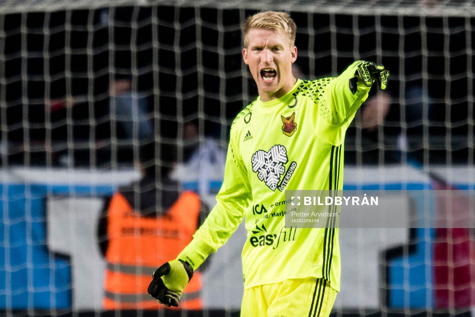 Östersunds målvakt Hampus Nilsson