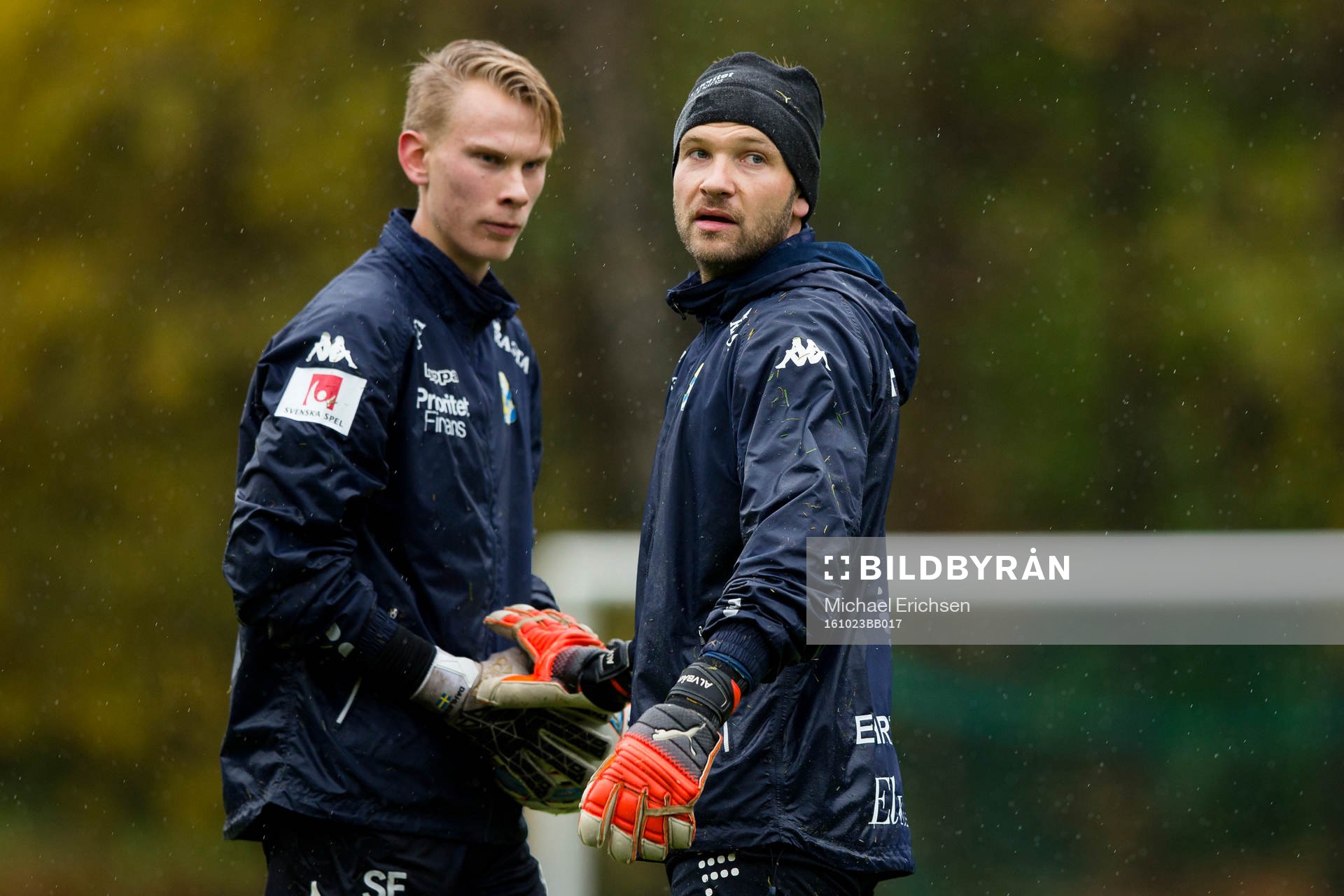IFK Göteborgs målvakt Pontus Dahlberg och målvakt John