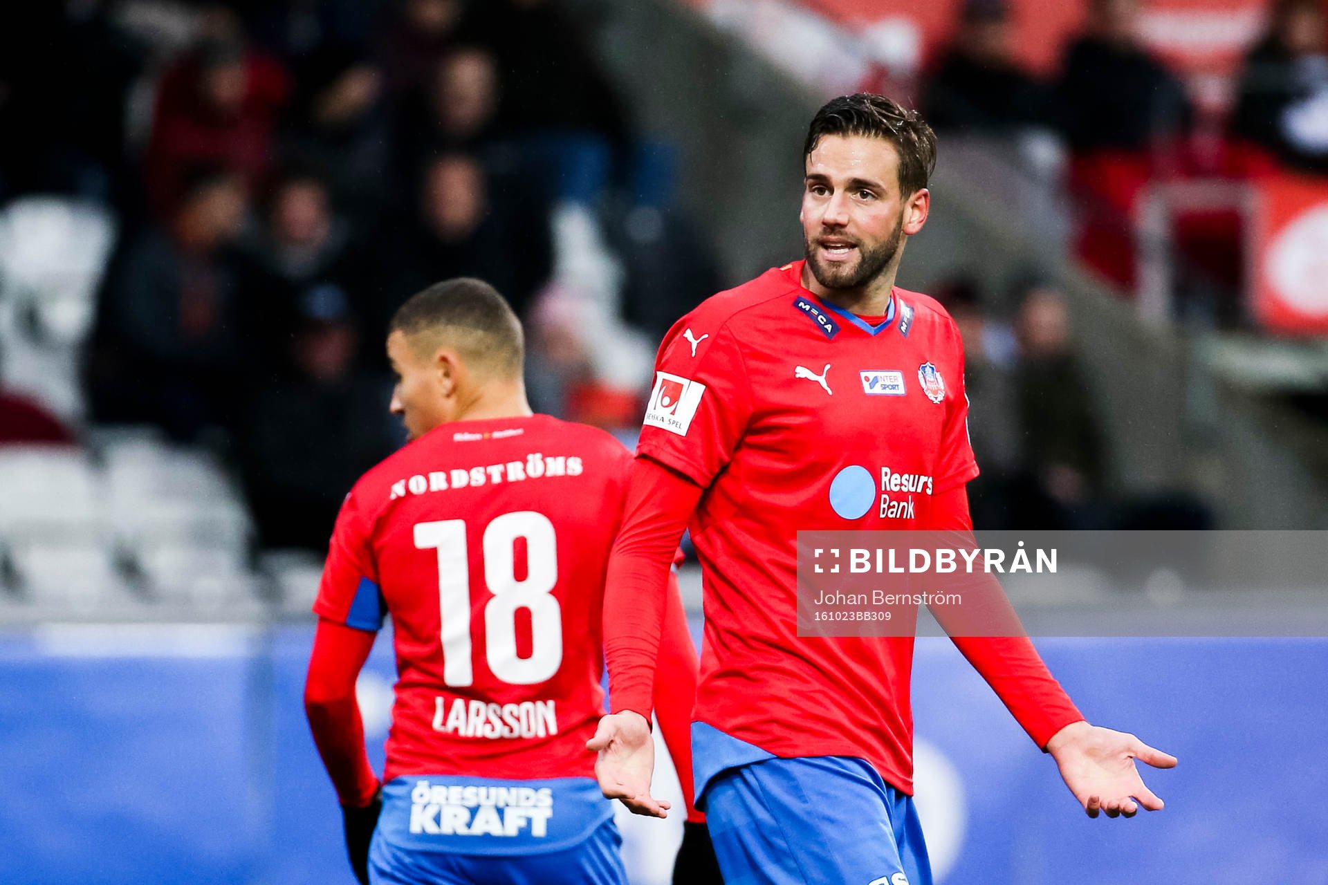 Helsingborgs Mikael Dahlberg  deppar